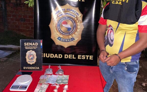 Microtraficante de “chespi” es capturado durante allanamiento en Ciudad del Este – Diario TNPRESS