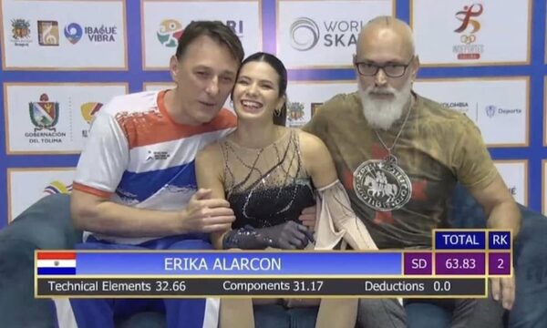 Erika Alarcón vuelve a presentarse el jueves en Mundial de Patinaje Artístico