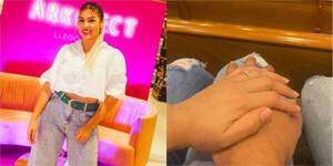 [VIDEO] Nadia Portillo contó la historia de su anillo, ¿de compromiso?
