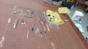 Incautan armas, droga y celulares durante requisa en el CERESO | 1000 Noticias