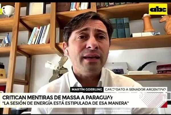 Ex director argentino de Yacyreta critica a Massa y defiende a Paraguay
