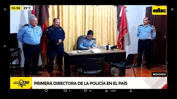 Video: Mujeres asumen cargos en la Policía Nacional - ABC Noticias - ABC Color