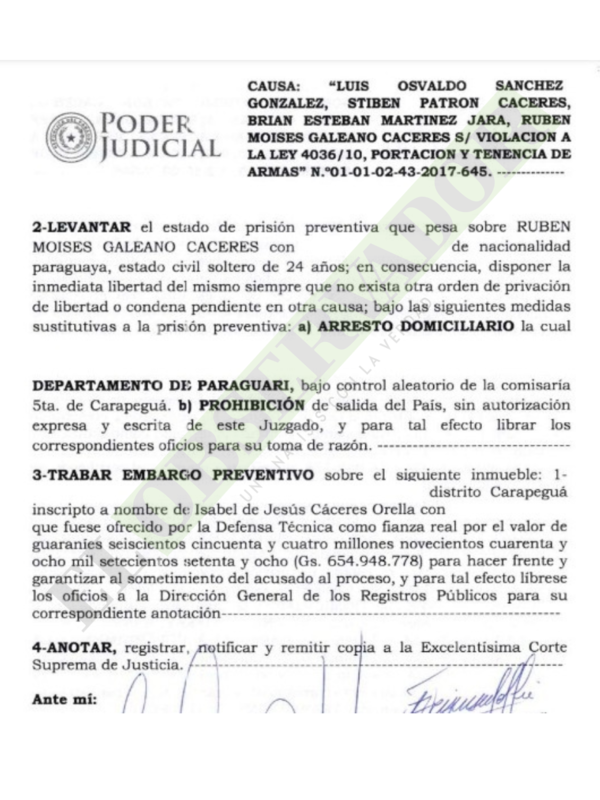 Condenado por bombas molotov obtiene domiciliaria 3 días después de haberse ratificado su prisión