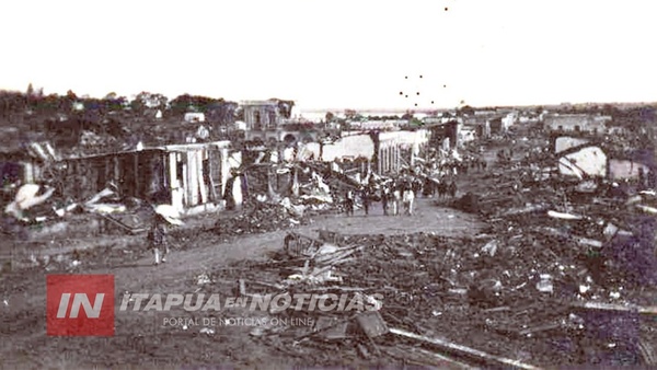 HOY SE CONMEMORA LA MAYOR HISTORIA DE DESTRUCCIÓN, MUERTE Y SOLIDARIDAD DE ENCARNACIÓN - Itapúa Noticias