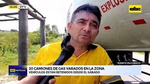 Video: 20 camioneros varados desde el sábado - ABC Noticias - ABC Color