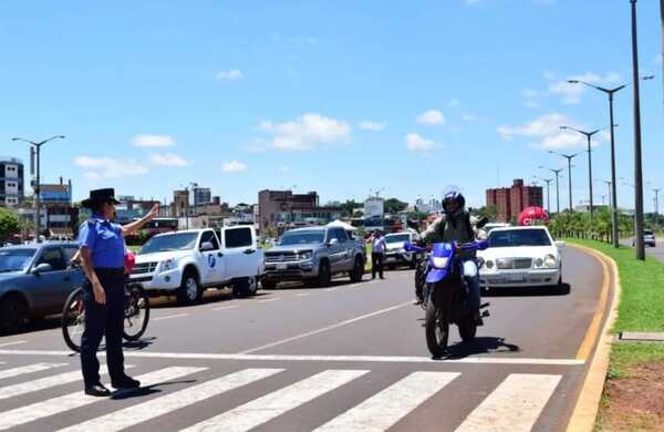 Policía Municipal de Encarnación intensifica controles en la vía pública