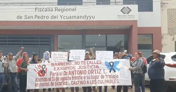 La Nación / Colonia Andrés Barbero: piden esclarecer crimen de médico