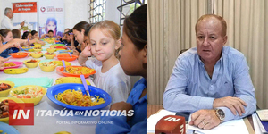 ES PREOCUPANTE LA SITUACIÓN DEL ALMUERZO ESCOLAR EN ITAPÚA DIJO EL GOBERNADOR - Itapúa Noticias