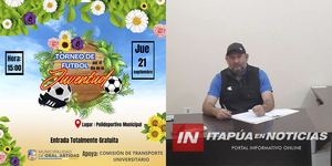 SE REALIZARÁ GRAN TORNEO DE FÚTBOL EN GENERAL ARTIGAS. - Itapúa Noticias