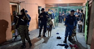  Operativo Alcatraz: Incautan armas y celulares en la Penitenciaría Regional e Itapúa