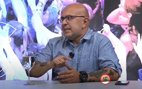 Comunidad judía expresa repudio a tatuaje de esvástica de un funcionario del Poder Judicial - Nacionales - ABC Color