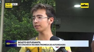 Boleto estudiantil: Secundarios disconformes tras reunión  - ABC Noticias - ABC Color