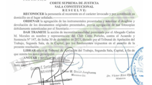 Otorgan trámite a inconstitucionalidad promovida por Cerro Porteño en demanda por despido