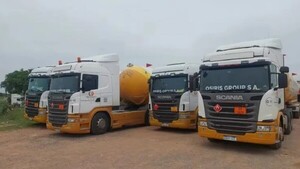 Retención de camiones con gas en Argentina: Llaman a bomberos ante peligro de explosión