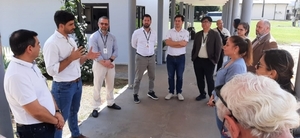 Viceministro de REDIEX visita el Centro Tecnológico Task durante visita al Alto Paraná