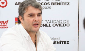 Marcos Benítez se reunió con director paraguayo de Itaipú y le pidió a recapar calles ovetenses