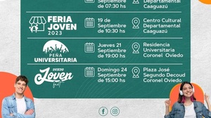 Secretaría de la Juventud del Caaguazú invita a jóvenes a peña universitaria por Día de la Juventud