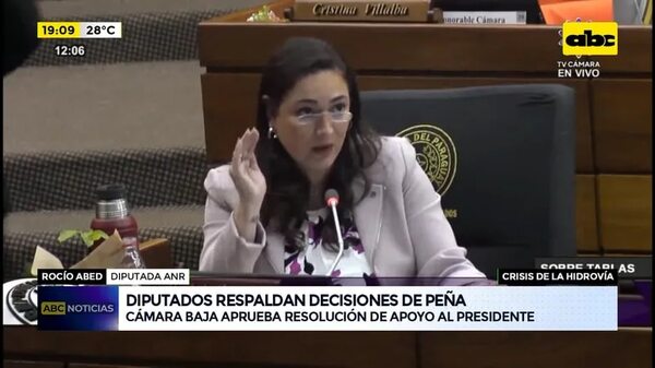 Crisis de la hidrovía: diputados respaldan decisiones de Santiago Peña - ABC Noticias - ABC Color