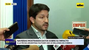 Peaje en la hidrovía: navieras mostrarán datos sobre su impacto - ABC Noticias - ABC Color