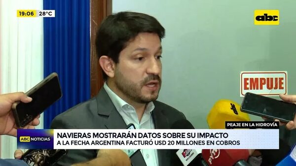 Peaje en la hidrovía: navieras mostrarán datos sobre su impacto - ABC Noticias - ABC Color