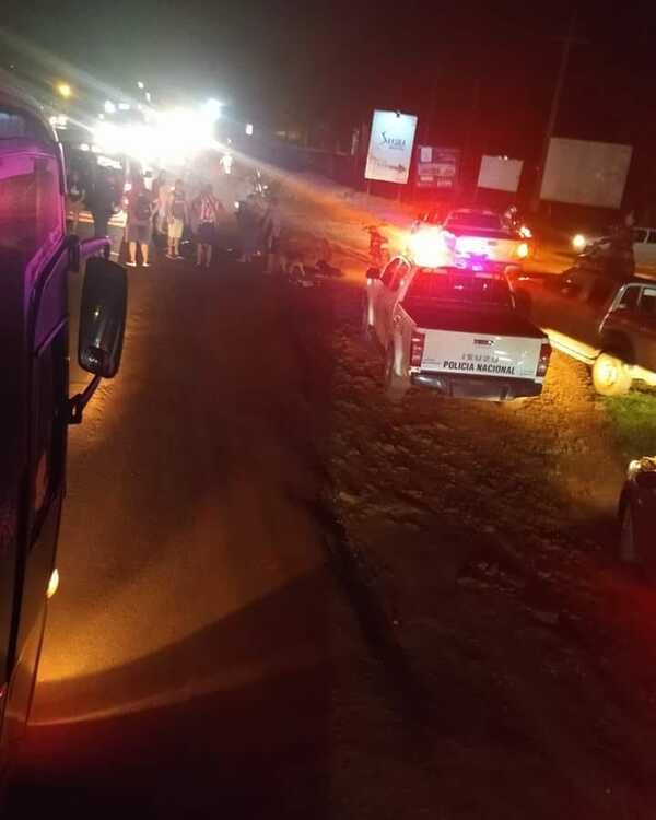 SEPTUAGENARIO FALLECE TRAS SE ARROLLADO POR UNA MOTOCICLETA EN CAPITÁN MIRANDA