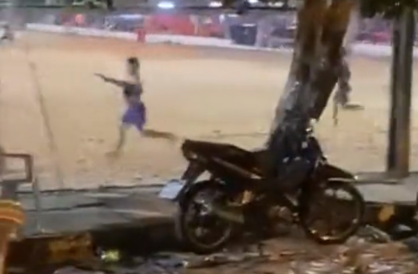 Tiroteo en cancha de barrio
