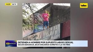 Video: Detienen a hombre por supuesto abuso sexual   - ABC Noticias - ABC Color