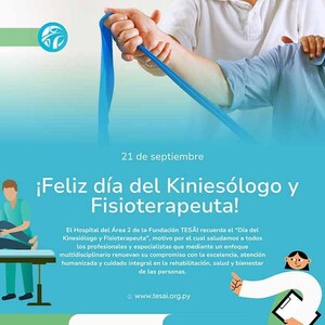Fundación Tesãi festeja el Día del Kinesiólogo y del Fisioterapeuta | DIARIO PRIMERA PLANA