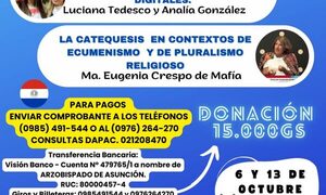 Preparan curso para catequistas «Caminando juntos Paraguay-Argentina»