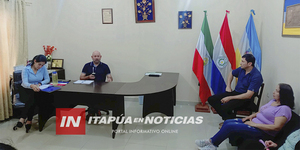 INTENDENTE DE GENERAL ARTIGAS RECIBIÓ VISITA DE LA COMISIÓN VECINAL DE LA "CALLE MARISCAL ESTIGARRIBIA" - Itapúa Noticias
