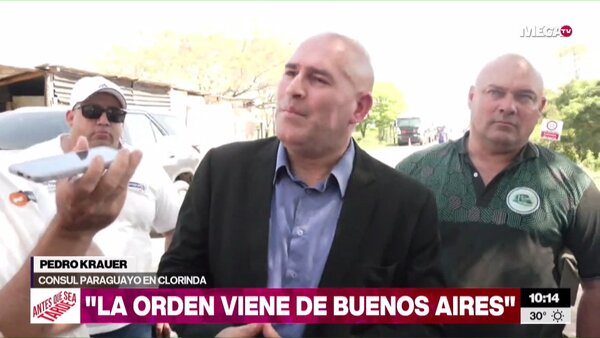 Cónsul paraguayo afirma que la orden de "secuestrar" camiones vino de Buenos Aires - Megacadena