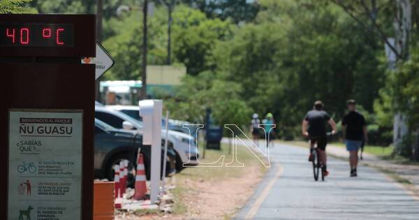 La Nación / Ola de calor: aconsejan evitar caminatas en horario de 10:00 a 16:00