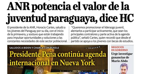 La Nación / LN PM: edición mediodía del 21 de setiembre