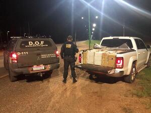 DOF incautó camioneta con una tonelada de marihuana - Radio Imperio 106.7 FM