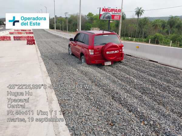 Diario HOY | Conductor quiso "probar" rampa de frenado, MOPC insta a usarla solo en emergencias