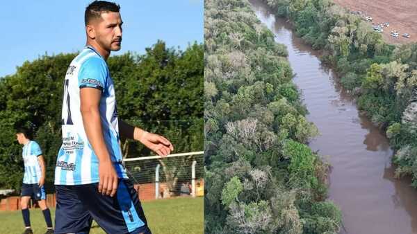 Encuentran sin vida a jugador desaparecido en el arroyo Tembey en Tomás Romero Pereira