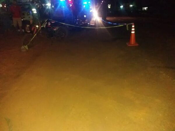 Accidente fatal: peatón falleció atropellado por motociclista - Policiales - ABC Color