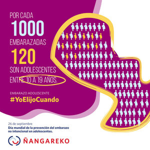 Campaña “Yo elijo cuando” para prevenir embarazo precoz - La Clave