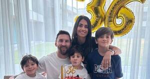 La Nación / “Vamos a ver si llega la nena”: Messi tiene deseos de agrandar su familia
