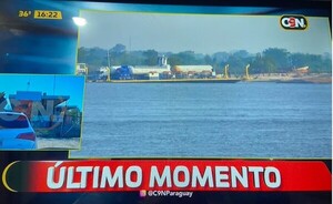 Argentina libera camiones cargados con gas y los deja pasar por grupos hacia Paraguay