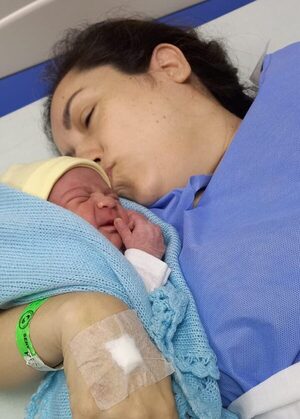 Nació bebé que en julio pasado había sido intervenido intraútero