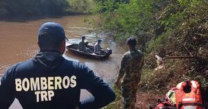 Confirman hallazgo de cuerpo sin vida de joven desaparecido en arroyo Tembey - Policiales - ABC Color