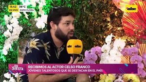 Jóvenes talentosos que se destacan en el país: recibimos al actor Celso Franco - Ensiestados - ABC Color