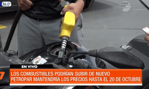 Combustibles podrían volver a subir | Telefuturo
