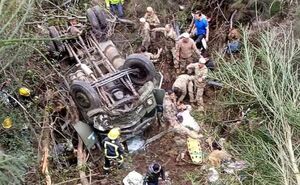 Mueren cuatro militares en accidente de tránsito en Patagonia argentina
