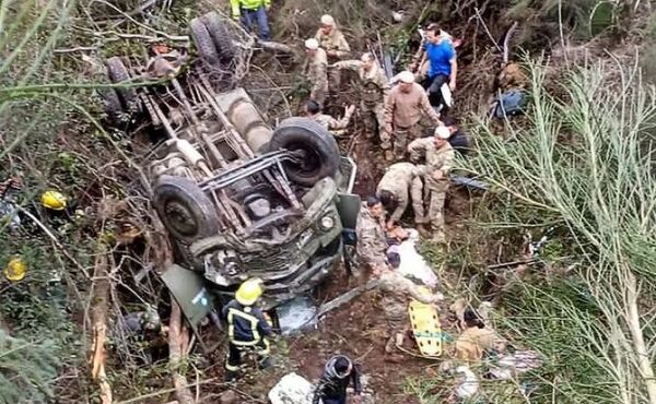 Mueren cuatro militares en accidente de tránsito en Patagonia argentina