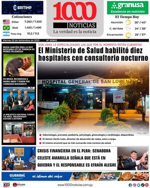 22 Setiembre 2023 | 1000 Noticias