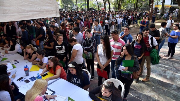 Población juvenil de Paraguay llega a 1.480.475 y solo 17% trabaja y estudia