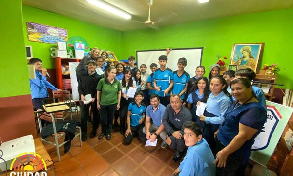 Comuna de Ciudad del Este genera incidencia escolar en la recuperación de cuencas hídricas – Diario TNPRESS