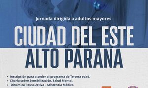 Jornada para adultos mayores es hoy